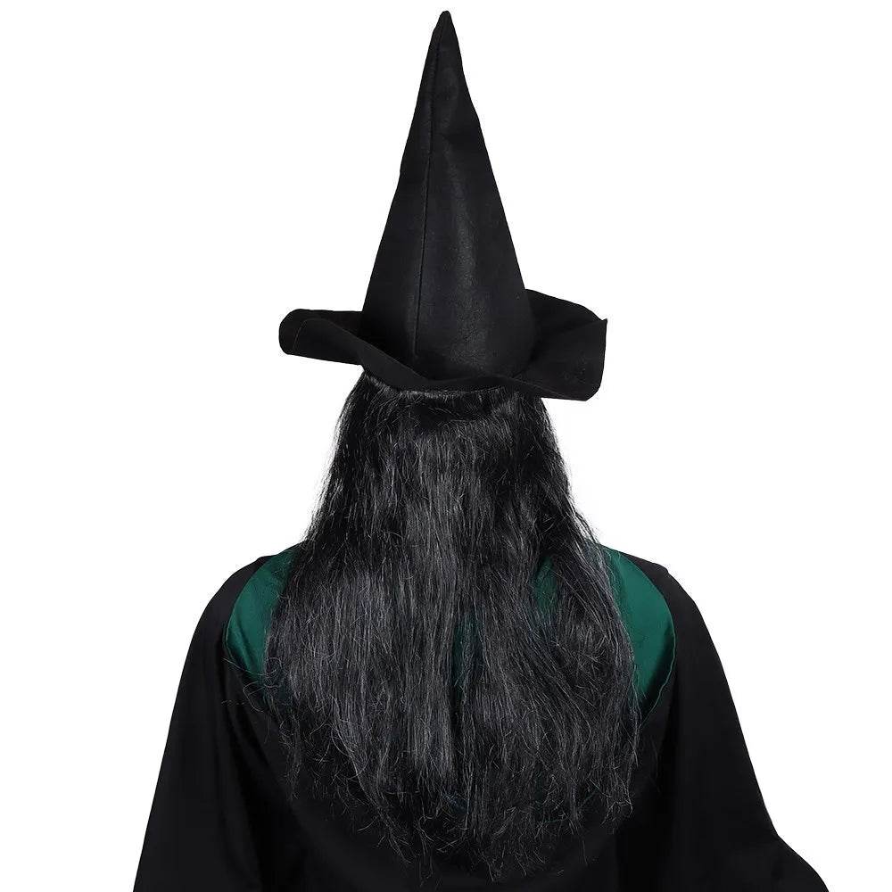 Spooky Witch Mask With Hat Big Nose Latex For Adults - ToylandEU