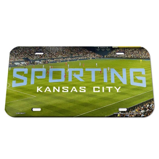  Sporting Kansas City Crystal Mirror License Plate Stadium -  ToylandEU™