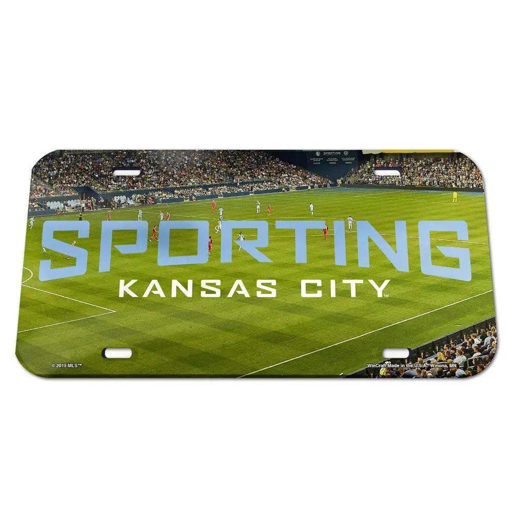  Sporting Kansas City Crystal Mirror License Plate Stadium -  ToylandEU™