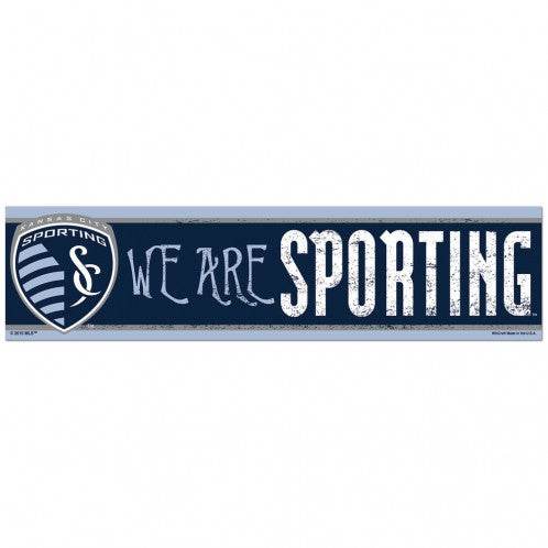 Sporting Kansas City Decal 3x12 Bumper Strip Official - ToylandEU