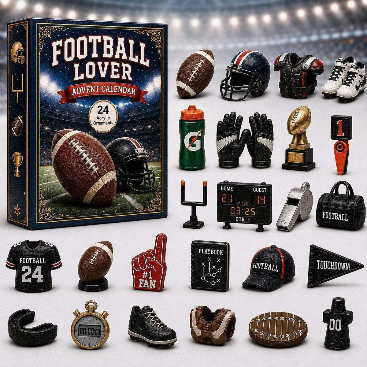 Sports Advent Calendar | 24-Day Countdown | Toylandeu™