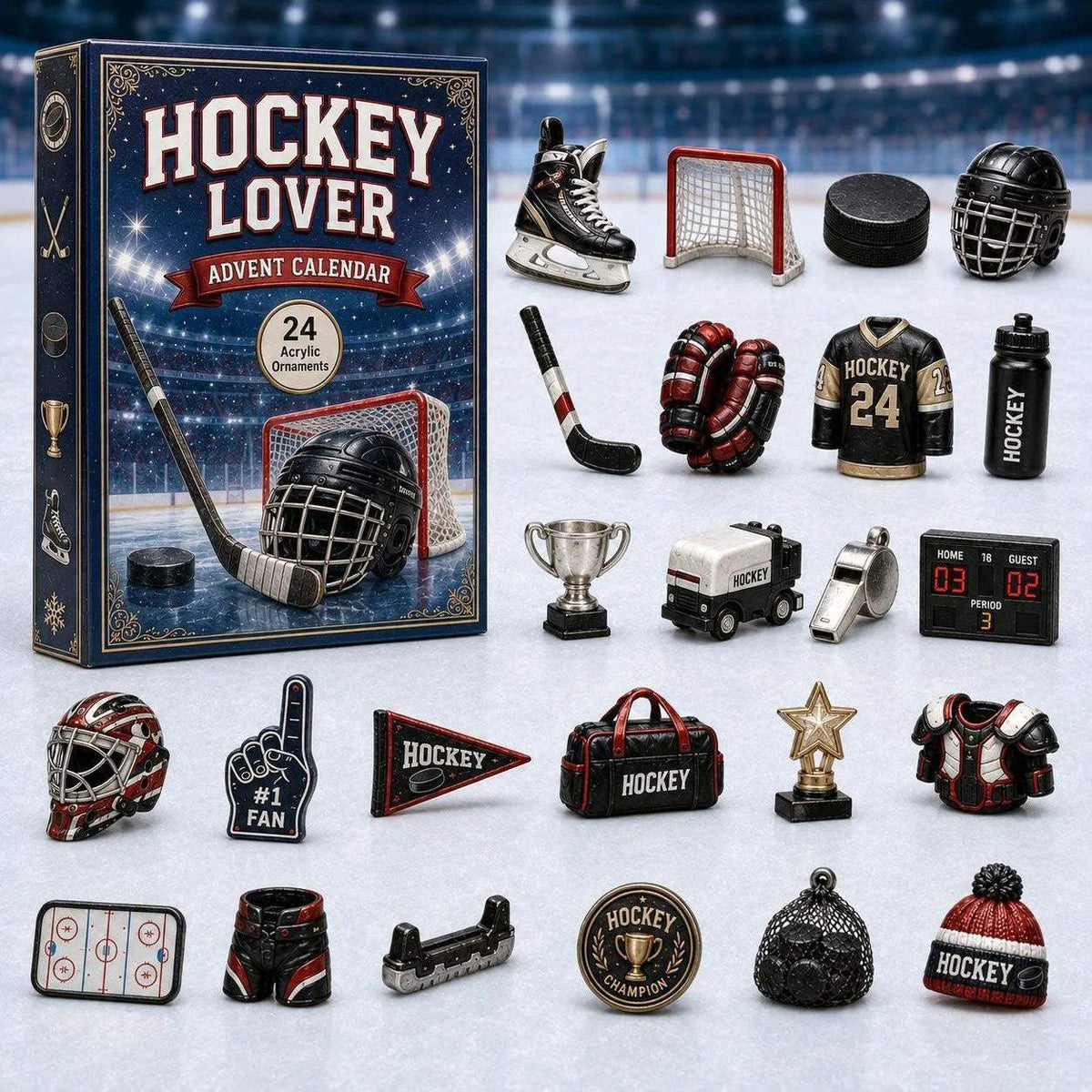 Sports Advent Calendar | 24-Day Countdown | Toylandeu™