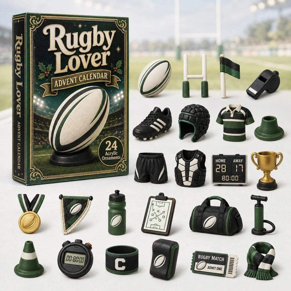 Sports Advent Calendar | 24-Day Countdown | Toylandeu™