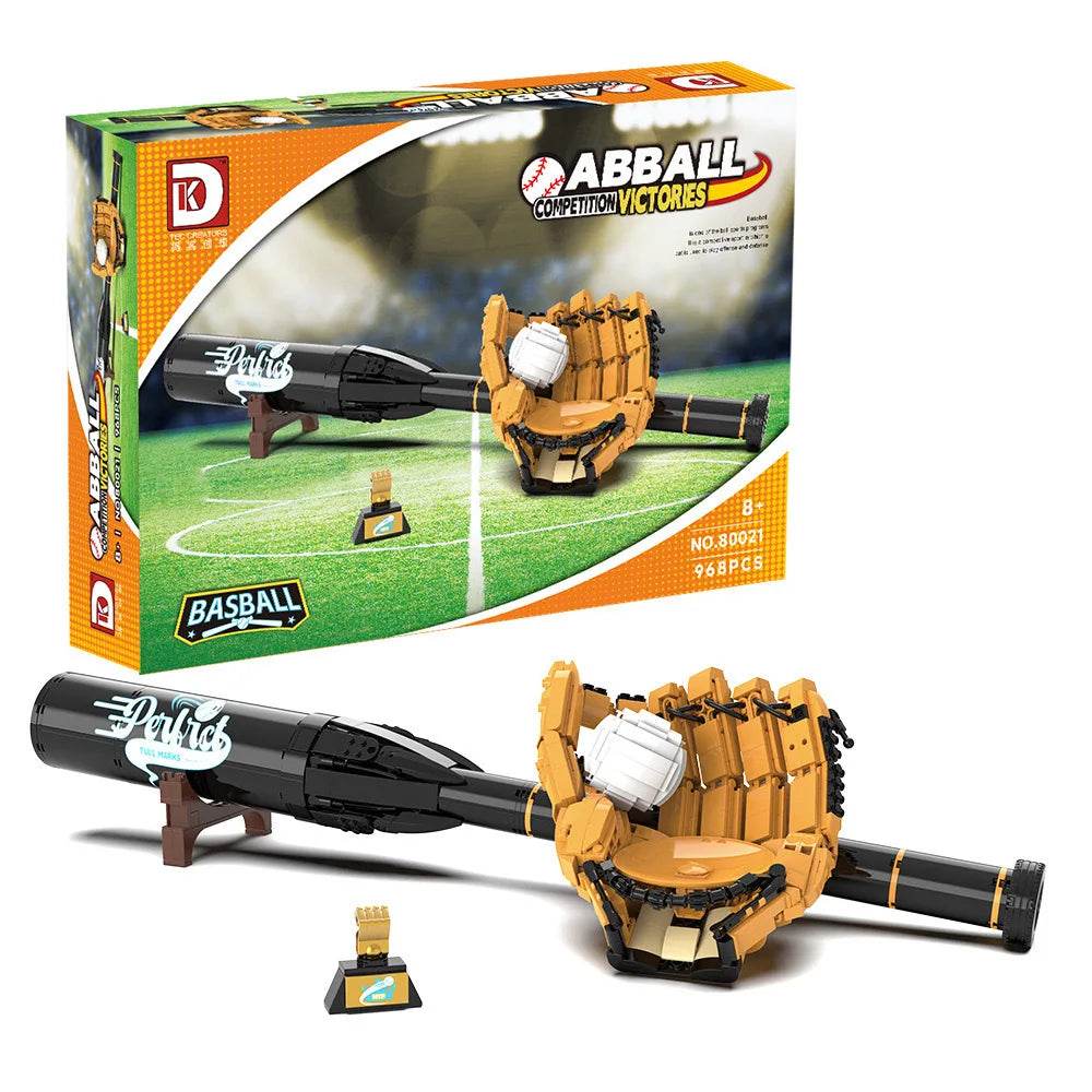 Sports Baseball Series Building Set Small Particles DIY Toys - ToylandEU