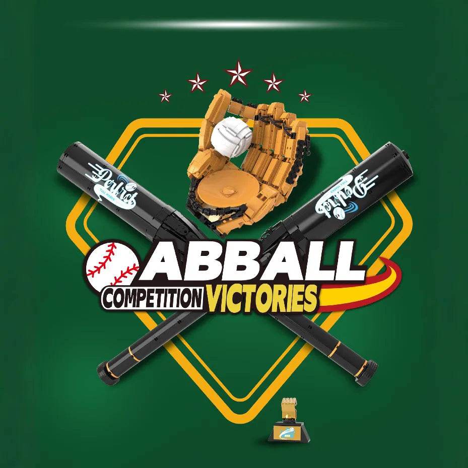 Sports Baseball Series Building Set Small Particles DIY Toys - ToylandEU