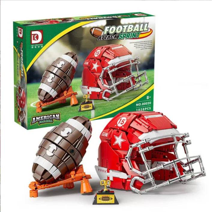 Sports Baseball Series Building Set Small Particles DIY Toys - ToylandEU
