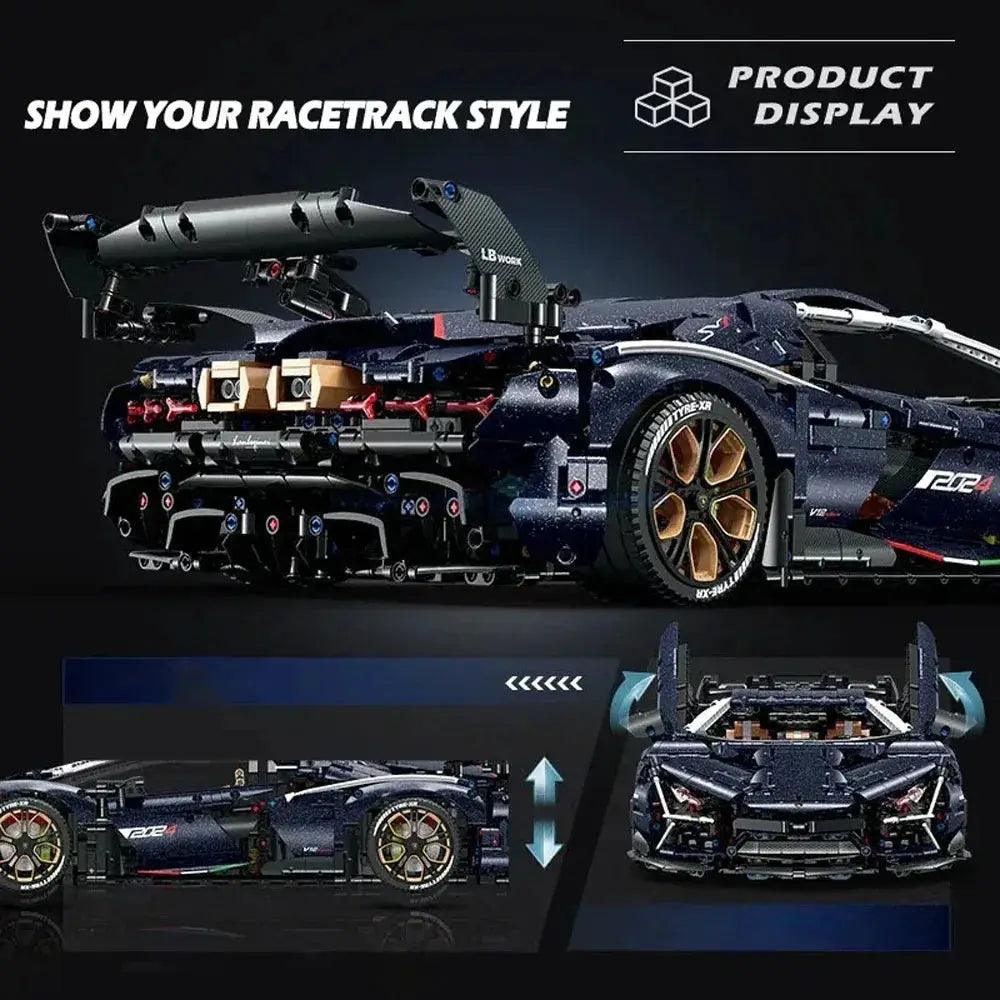  Sports Car Building Blocks Set Educational Toy -  ToylandEU™