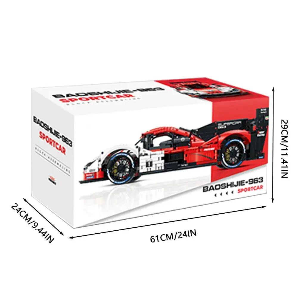  Sports Car Building Blocks Set Educational Toy -  ToylandEU™