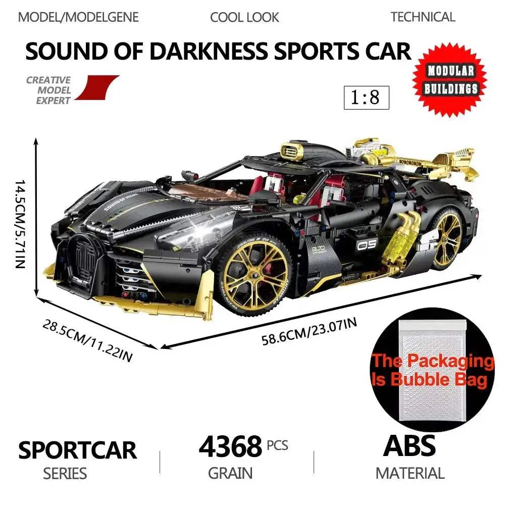 Sports Car Building Blocks Set For Kids Educational Gift Idea - ToylandEU