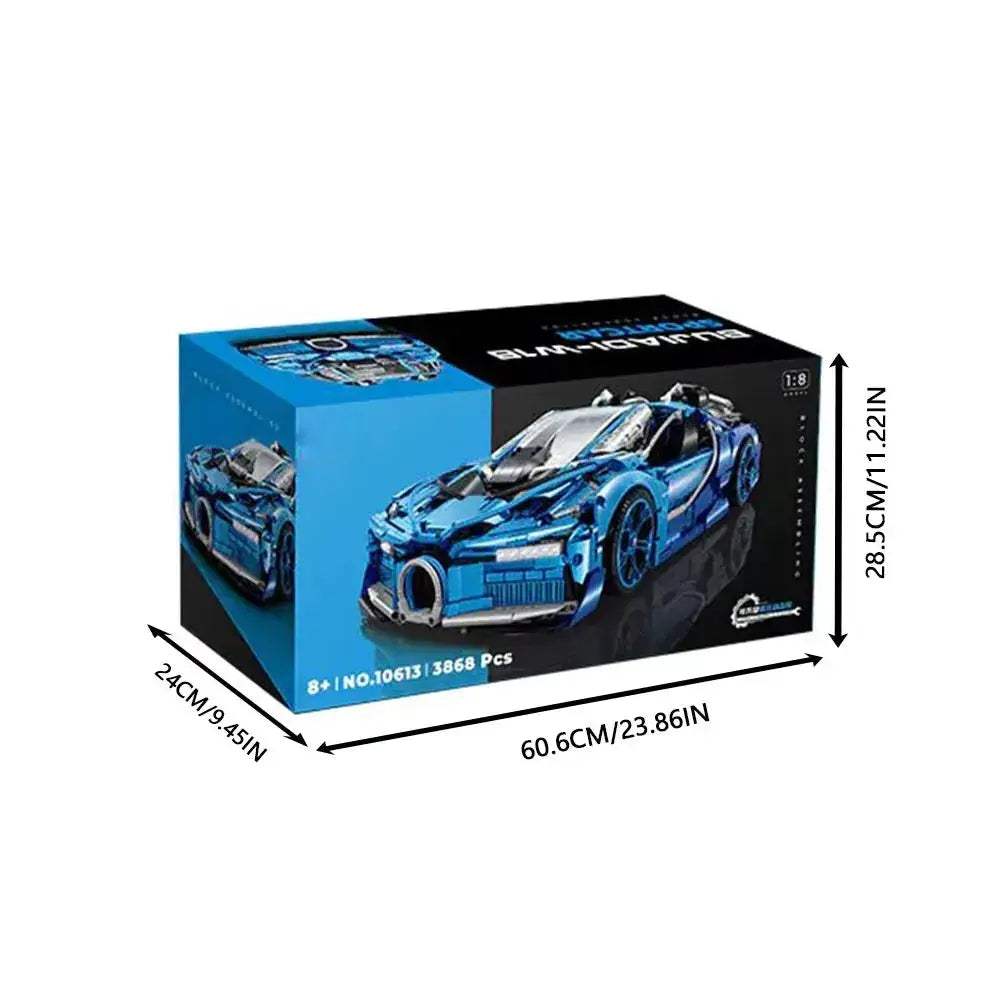 Sports Car Building Blocks Set For Kids Educational Gift Idea - ToylandEU