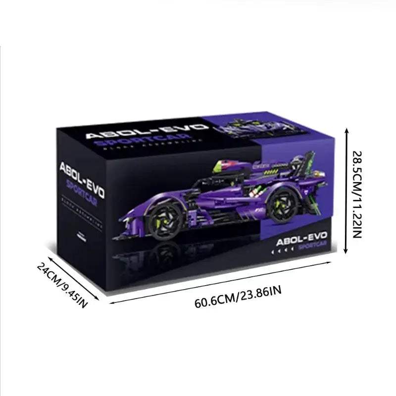 Sports Car Building Blocks Set For Kids Educational Gift Idea - ToylandEU