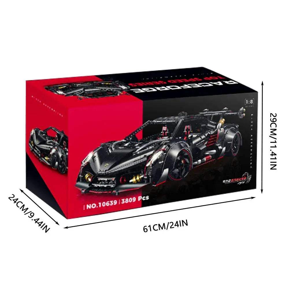 Sports Car Building Blocks Set For Kids Educational Gift Idea - ToylandEU