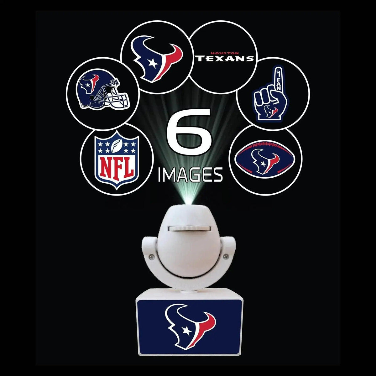  Houston Texans Spotlight Projector Mini LED Team Pride Light -  ToylandEU™
