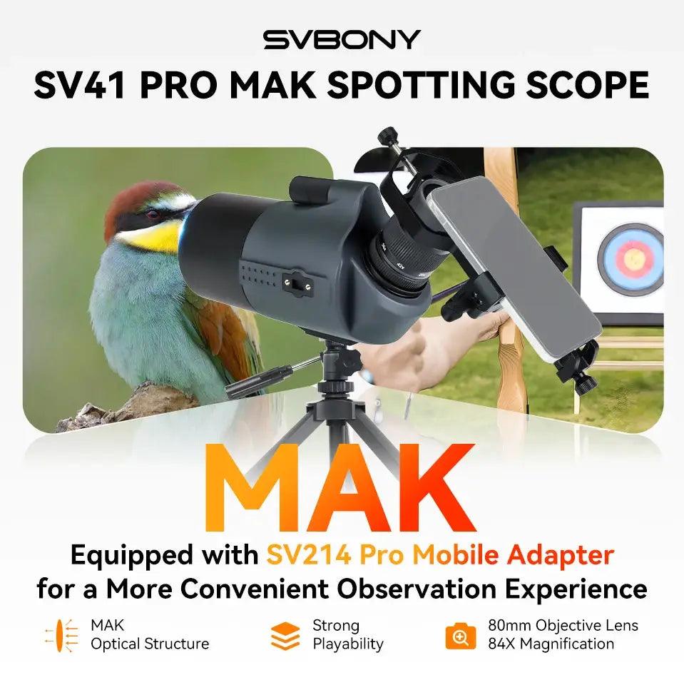  Svbony SV41Pro Mini Mak Spotting Scope Bird Watching -  ToylandEU™