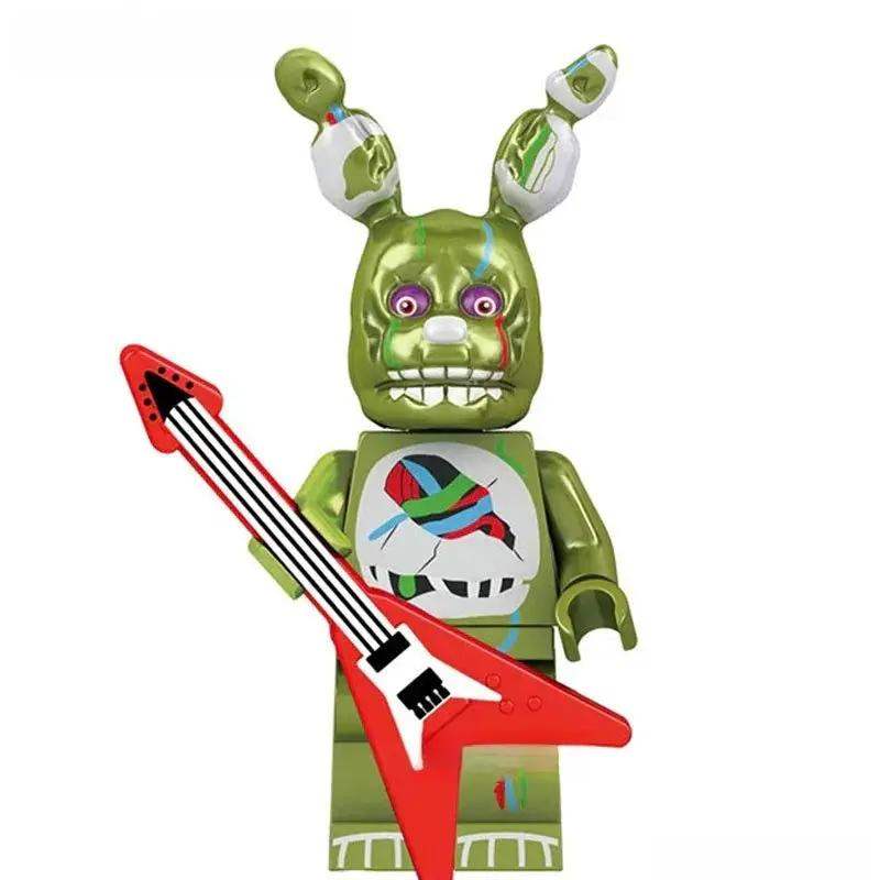 Spring Bonnie Five Nights At Freddys Lego Minifigures custom toys - Minifigure Toys