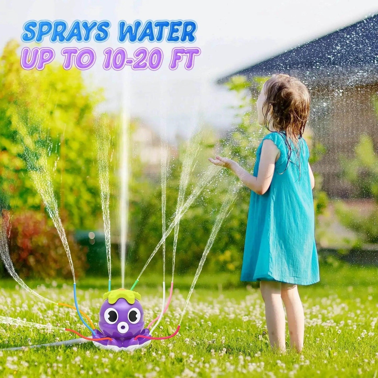  Sprinkler Rotating Spray Outdoor Games for Kids Garden Toy -  ToylandEU™