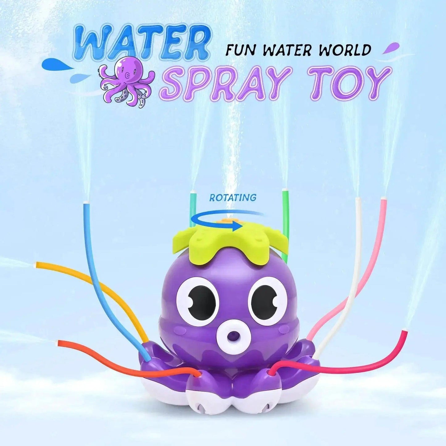  Sprinkler Rotating Spray Outdoor Games for Kids Garden Toy -  ToylandEU™