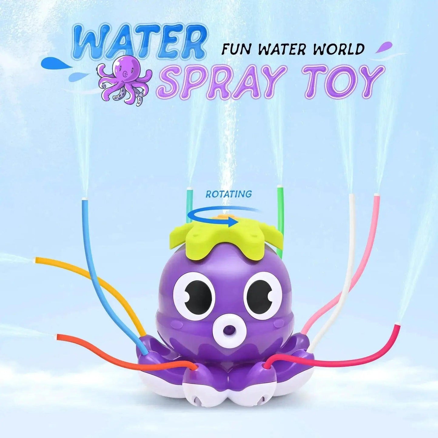  Sprinkler Rotating Spray Outdoor Games for Kids Garden Toy -  ToylandEU™