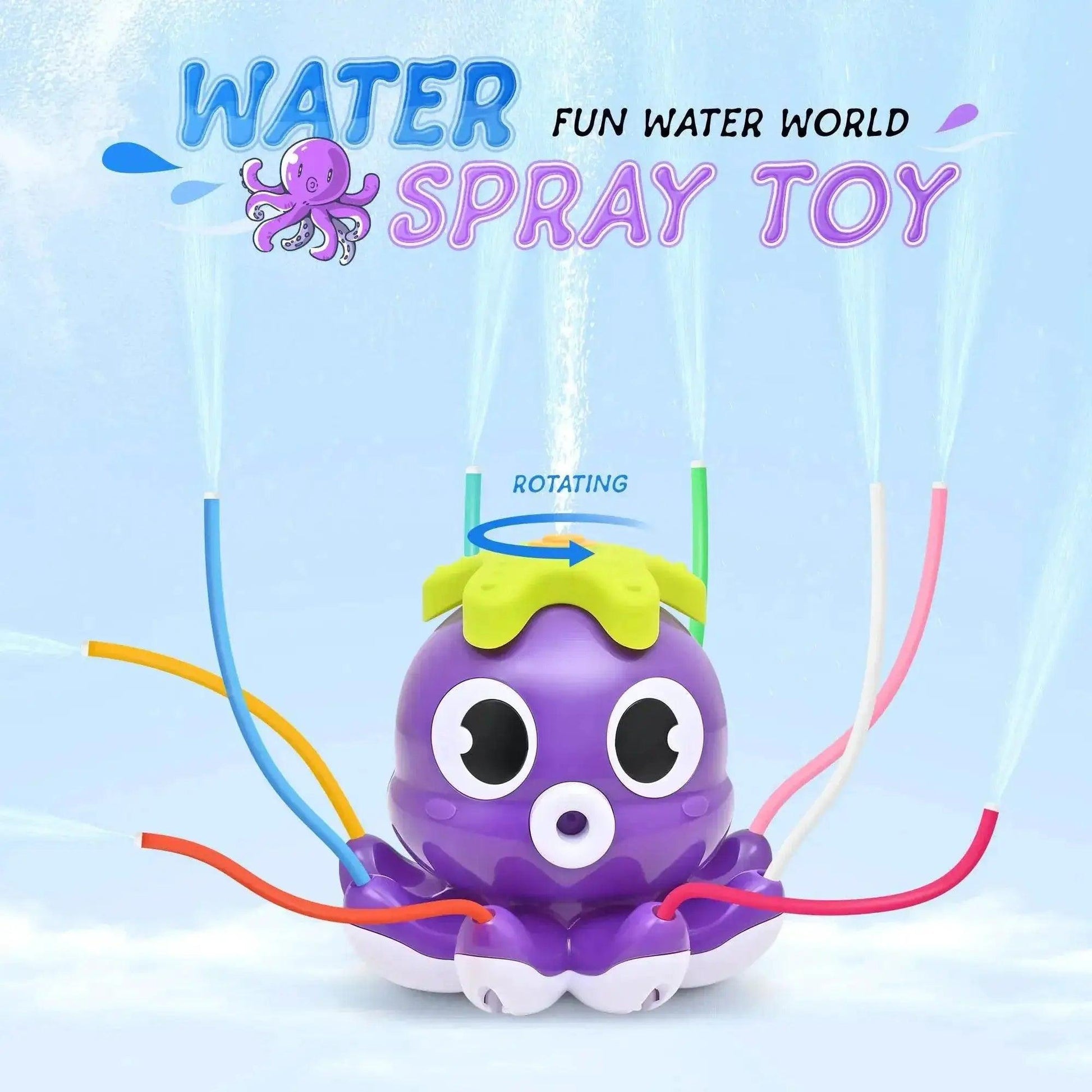  Sprinkler Rotating Spray Outdoor Games for Kids Garden Toy -  ToylandEU™