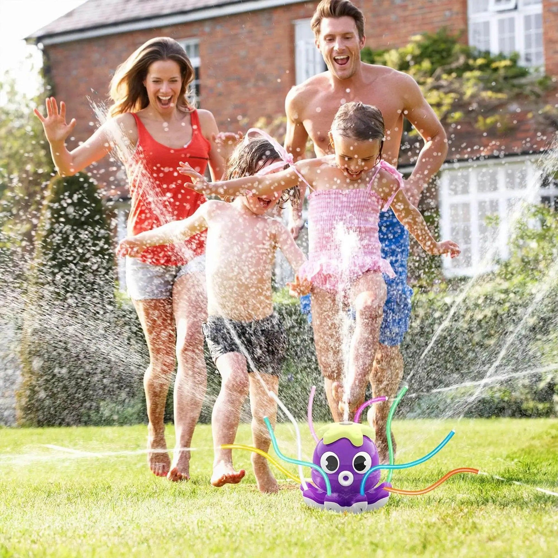  Sprinkler Rotating Spray Outdoor Games for Kids Garden Toy -  ToylandEU™