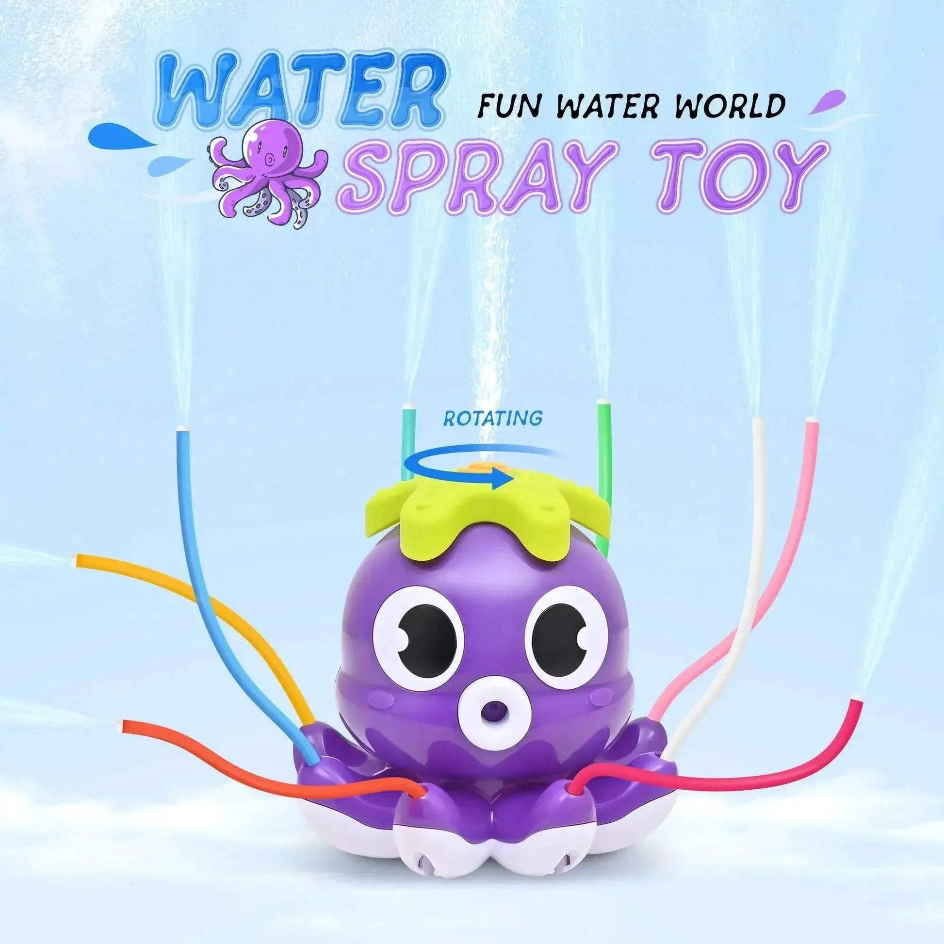  Sprinkler Rotating Spray Outdoor Games for Kids Garden Toy -  ToylandEU™