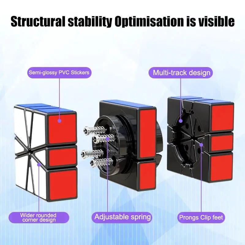  Square 1 Speed Cube Puzzle Educational Toy For Kids CE -  ToylandEU™