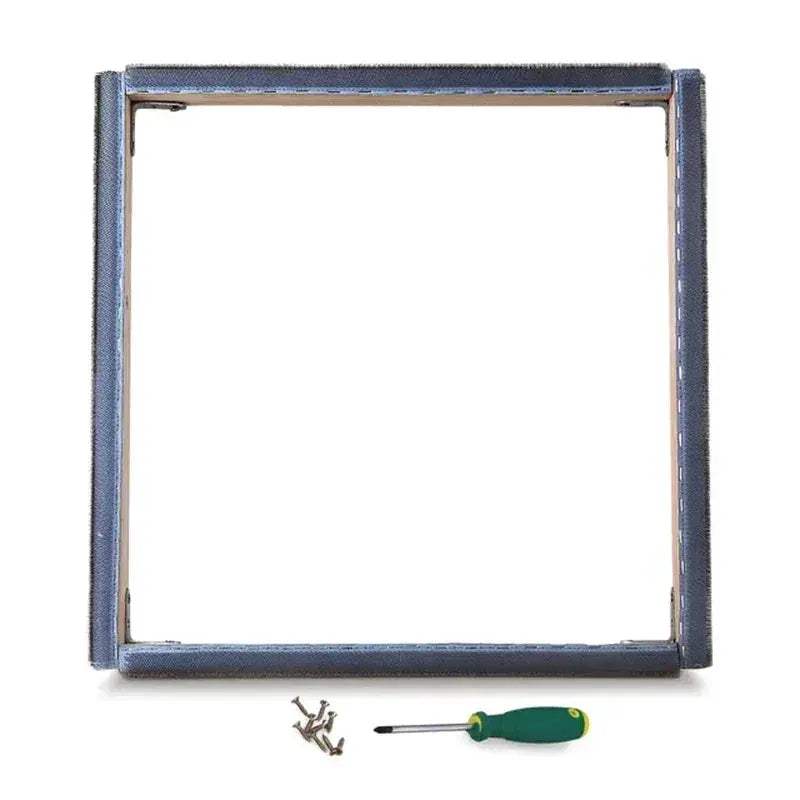 Square Punch Needle Embroidery Hoop With Durable Wooden Frame - ToylandEU