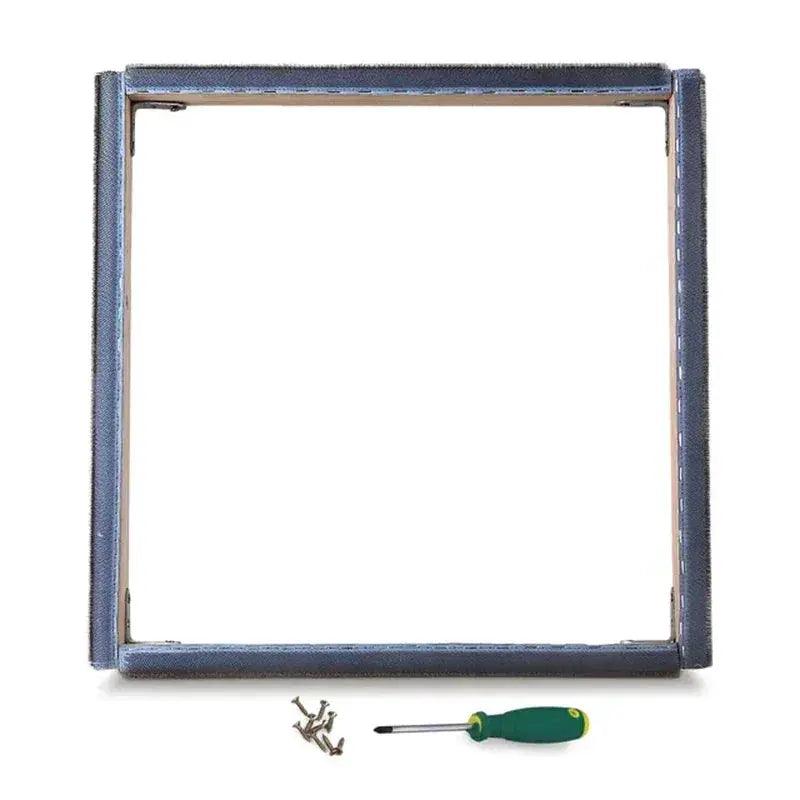  Square Punch Needle Embroidery Hoop Wooden Frame -  ToylandEU™