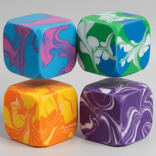 Squeeze Cubes Set | Slow Rising Foam | Toylandeu™