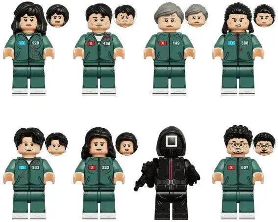  Squid Game Minifig Set LEGO Compatible Elite Figures -  ToylandEU™