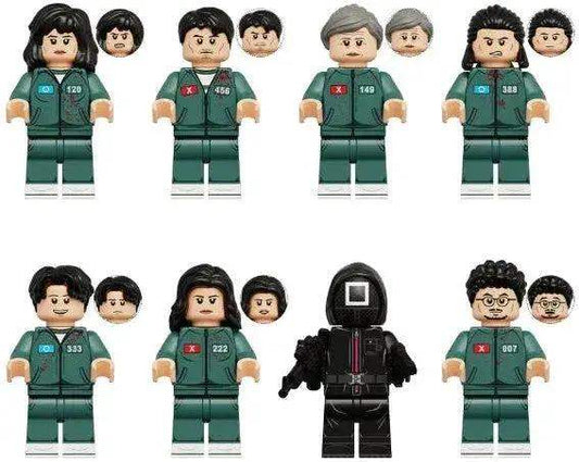  Squid Game Minifig Set LEGO Compatible Elite Figures -  ToylandEU™
