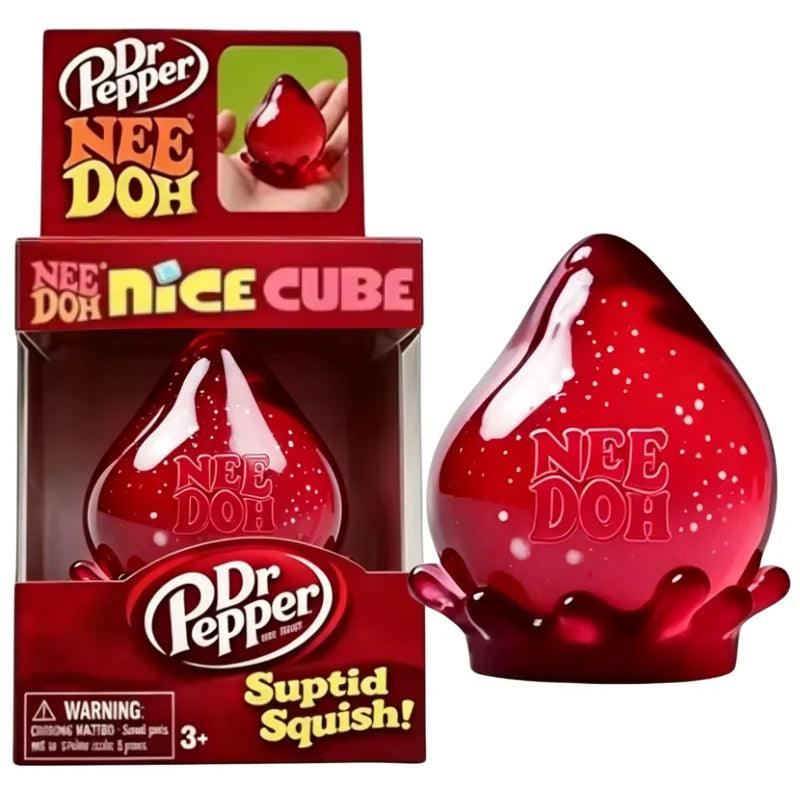 Squish Toy | Marbled Cube Design | Toylandeu™