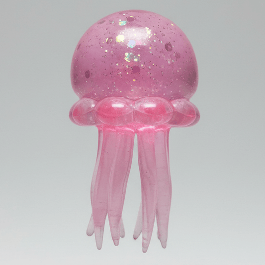 Squishy Toy | Pink Jellyfish Slow Rise | Toylandeu™