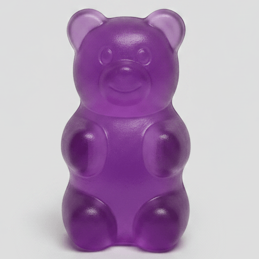 Squishy Toy | Purple Gummy Bear | Toylandeu™