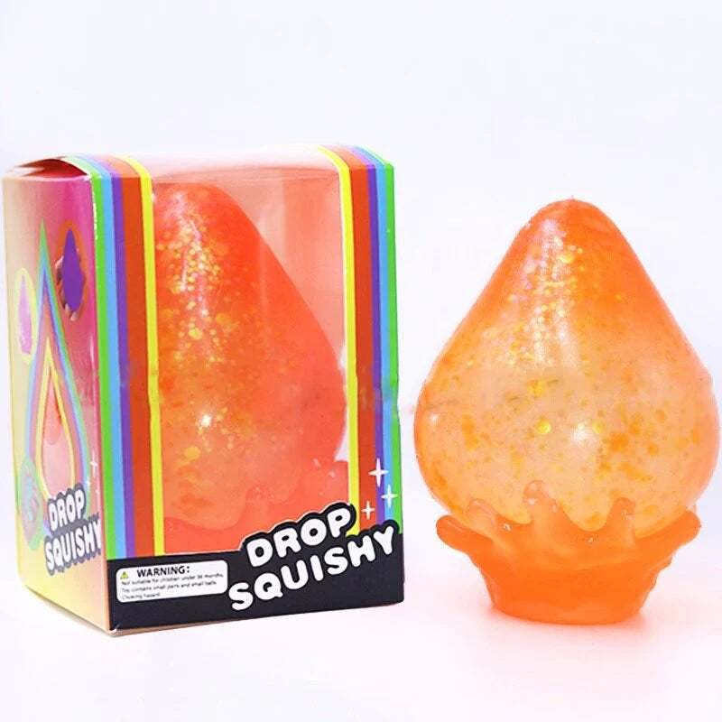 Squishy Toy | Slow Rebound Glitter Fill | Toylandeu™