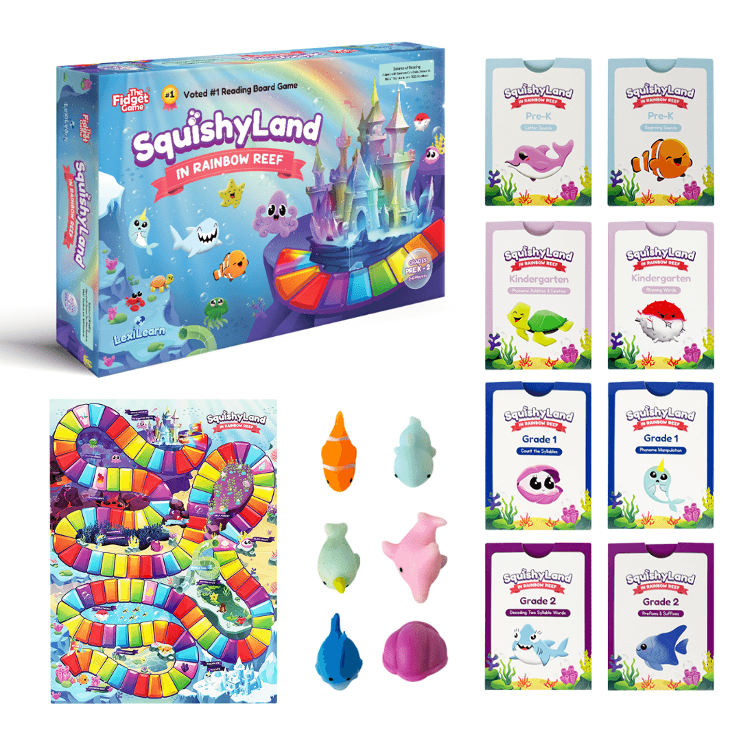  Squishyland Reading Game Early Literacy Skills SoR -  ToylandEU™