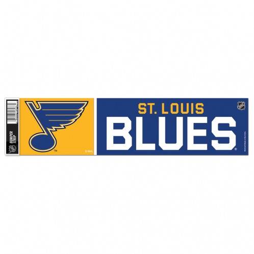 St Louis Blues Decal 3x12 Bumper Strip Self Adhesive - ToylandEU