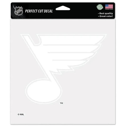  St Louis Blues Decal 8x8 Perfect Cut White Vinyl Sticker -  ToylandEU™