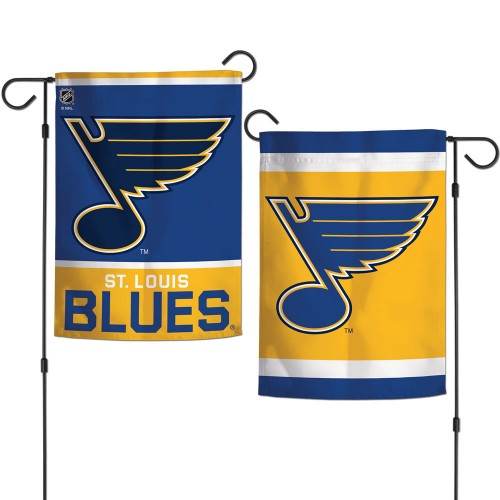 St Louis Blues Flag 12x18 Garden Style 2 Sided WinCraft - ToylandEU