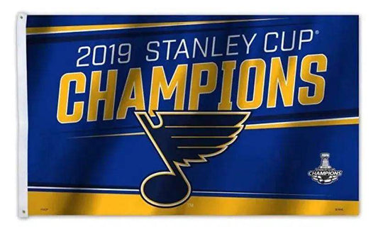  St Louis Blues Flag 3x5 Banner 2019 Stanley Cup Champs CO -  ToylandEU™