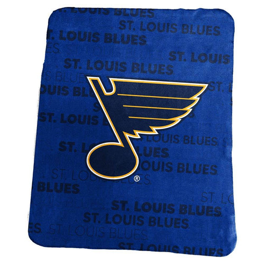 St Louis Blues Fleece Blanket 50x60 Classic Stadium Throw - ToylandEU