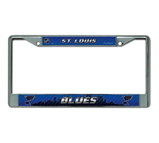  St Louis Blues License Plate Frame Chrome Printed Insert -  ToylandEU™