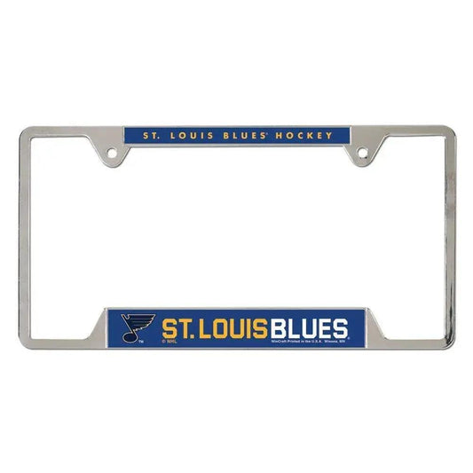  St Louis Blues License Plate Frame Metal Chrome Finish -  ToylandEU™