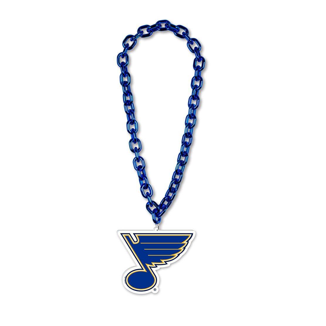 St Louis Blues Necklace Big Fan Chain For Game Day - ToylandEU