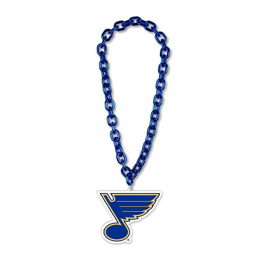 St Louis Blues Necklace Big Fan Chain For Game Day - ToylandEU