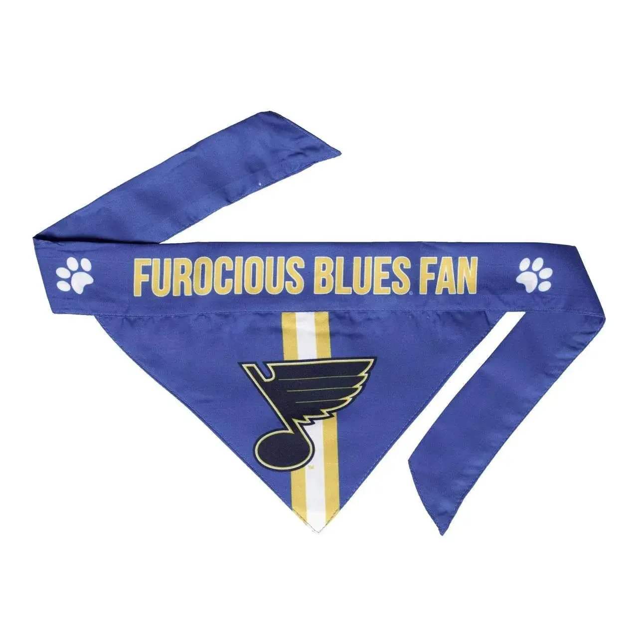 St Louis Blues Pet Bandanna Size S Reversible Team Logo - ToylandEU