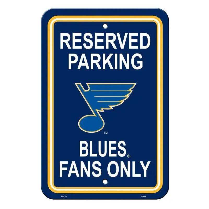  St Louis Blues Reserved Parking Sign 12x18 Plastic USA Made -  ToylandEU™
