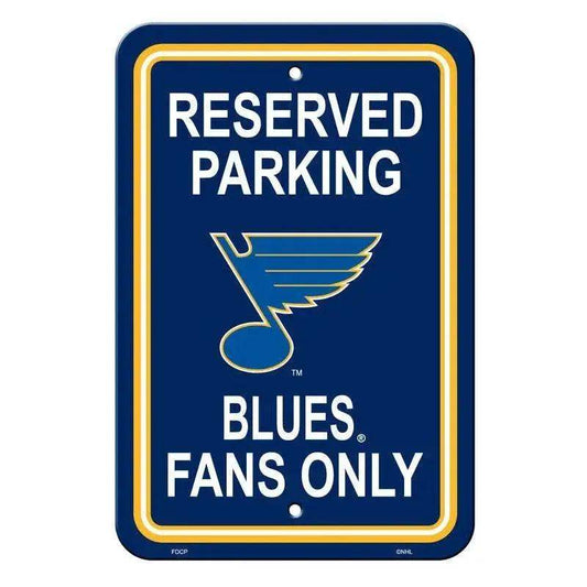  St Louis Blues Reserved Parking Sign 12x18 Plastic USA Made -  ToylandEU™