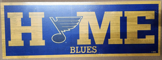 St Louis Blues Wood Sign 6x17 Home Decor Display Piece - ToylandEU