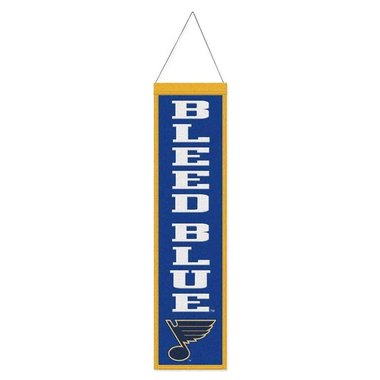  St Louis Blues Wool Banner 8x32 Heritage Slogan Design -  ToylandEU™
